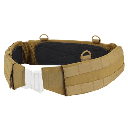 Condor Outdoor Products SLIM BATTLE BELT, COYOTE BROWN, M 121160-498-M